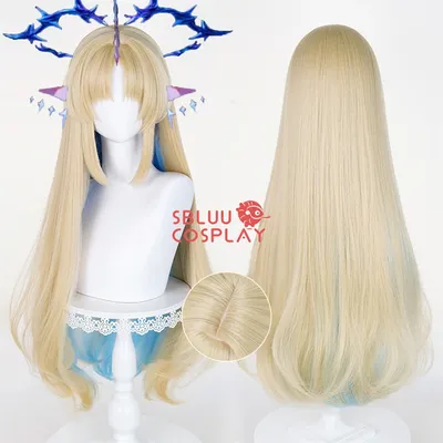 SBluuCosplay Spiel Wuthering Waves Cartethyia Fleurdelys Cosplay Perücke Halloween Party Image