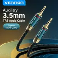 Vention Cavo audio jack da 3,5 mm per cuffie Xiaomi Jack per laptop 3.5 Maschio a maschio Cavo Aux per auto Jack 3.5 Cavo audio per altoparlante