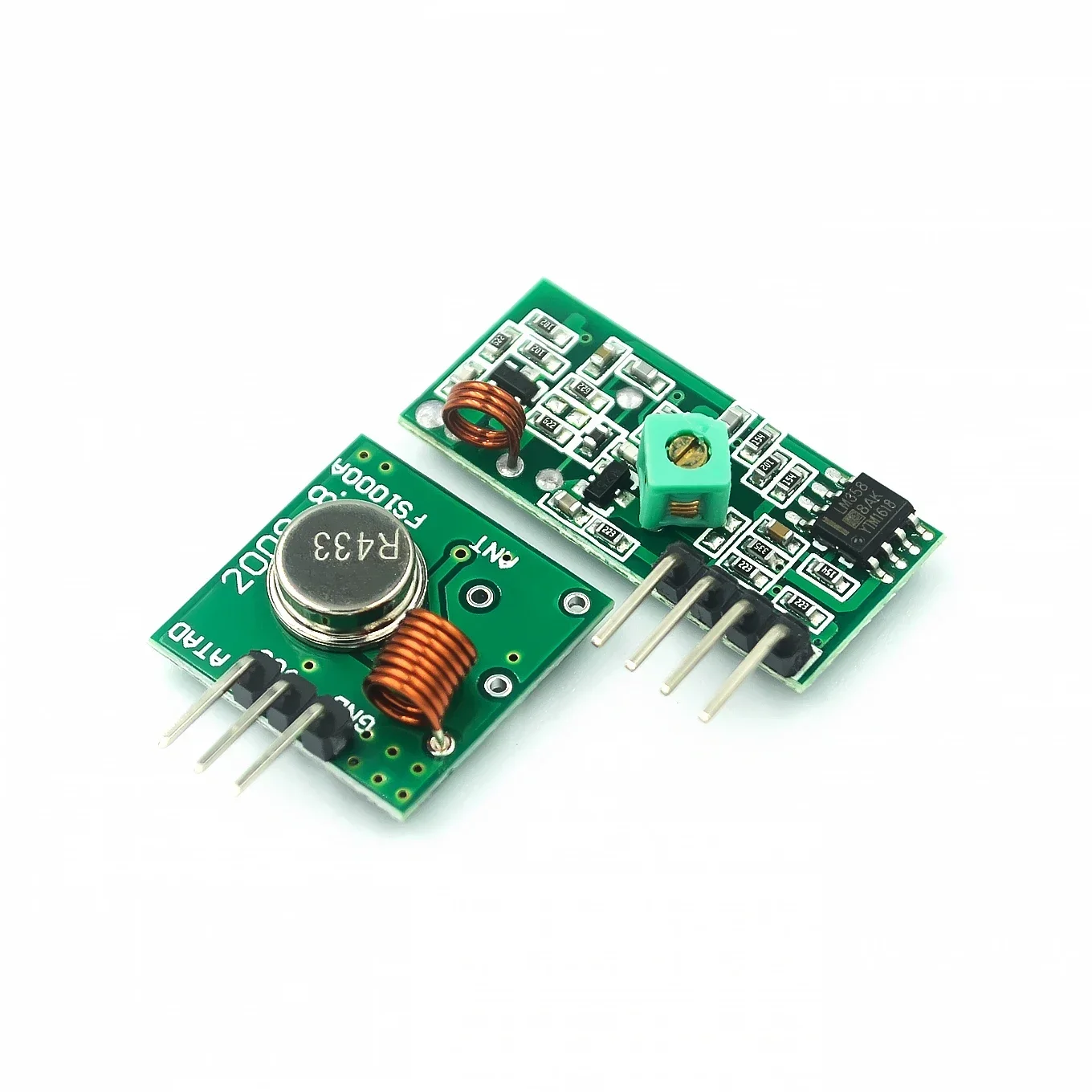 Smart Electronics 433 MHz RF-Sender- und Empfängermodul-Link-Kit für Arduino ARM MCU WL DIY 315 MHz Wireless-Modul
