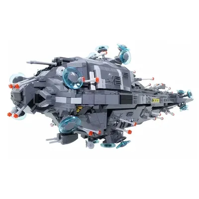 Nebuchadnezzar Mecha Bausteine Set aus Matrixed Movie Modell Set Ziegel Spielzeug Geeignet für Familie Freund Urlaub Geschenke Image