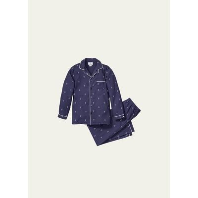 Petite Plume Boy's Portsmouth Anchors 2-Piece Pajama Set