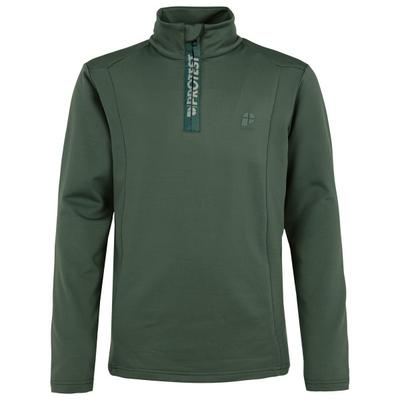 Protest - Kid's Rewillowy 1/4 Zip Active Top - Fleecepullover Gr 116 grün/oliv Image