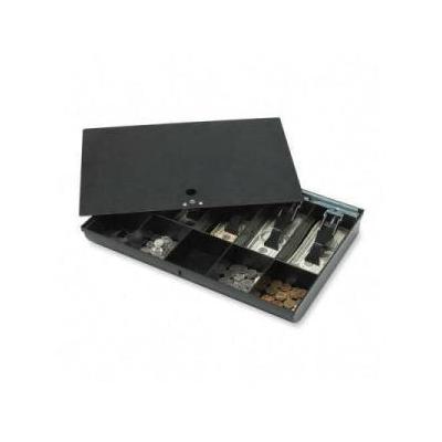 Sparco Money Tray, w/ Locking Cover, 16""x11""x2-1/4"", Black SPR15505