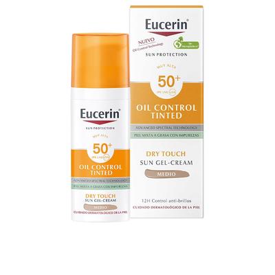 Eucerin - SONNENSCHUTZ-Öl-Dry-Touch-Gel-Creme-Farbton SPF50+ Sonnenschutz 50 ml (526.6 € / 1 l) Image