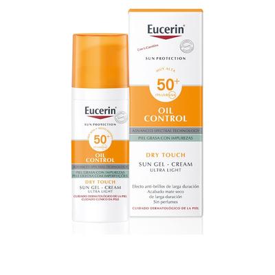 Eucerin SUN FACE OIL CONTROL DRY TOUCH Gel-Creme LSF50+ 50 ml Image