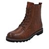 Schnürstiefelette REMONTE "Elisabeth Hurley-Collection", Damen, Gr. 37, braun (nuss), Leder, Reptilienprägung, modisch, Schuhe, Schnürboots, Klassik-Stiefelette mit Lite`n Soft-Ausstattung