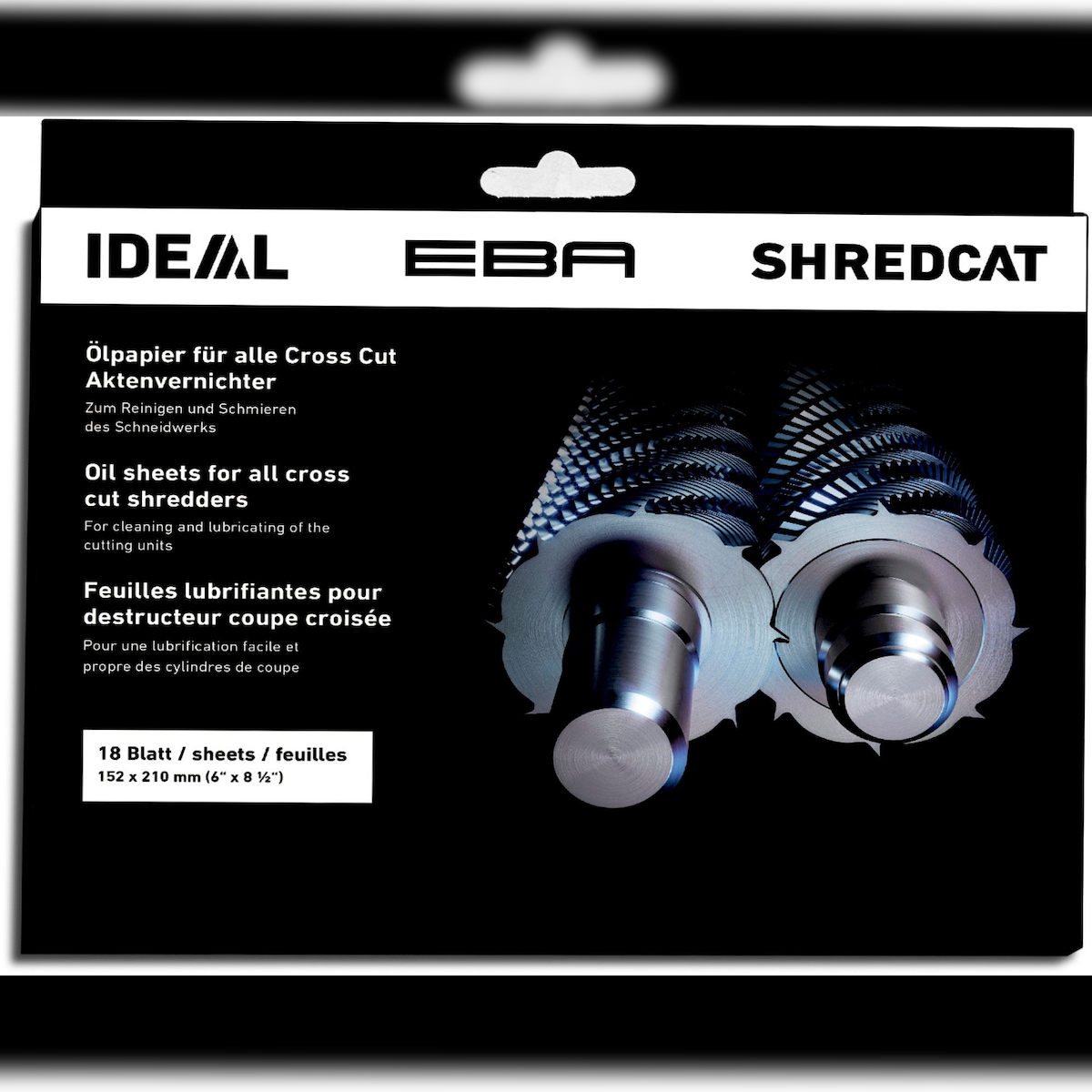 IDEAL Öl-Papier VE=12x18 Blatt Image
