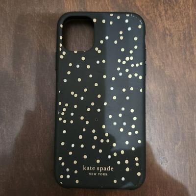 Kate Spade Cell Phones & Accessories | Kate Spade “I’m All Ears” Iphone Case Black & Silver | Color: Black/Silver | Size: Os