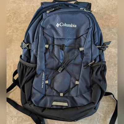 Columbia Bags | Columbia Omni-Shield Green Peakneosho Backpack Outdoor Daypack Color Navy 16l | Color: Black/Blue | Size: Os