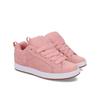Sneaker DC SHOES "Court Graffik", Gr. 6,5(37,5), pink (pink, weiß), 55.99% Leder, 43.71% Synthetikmaterial, 0.3% TPU, Schuhe