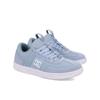 Sneaker DC SHOES "DC Astrix", Gr. 6,5(37,5), blau (blau, weiß), 61.35% Leder, 38.65% Synthetikmaterial, Schuhe