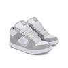 Sneaker DC SHOES "Manteca 4 Mid", Gr. 6(37), grau (grau, weiß), 59.27% Leder, 40.73% Synthetikmaterial, Schuhe