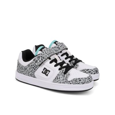 Sneaker DC SHOES "Manteca 4 V Sn", Kinder, Gr. 4(35), weiß, grau, schwarz, 100% Synthetik, Schuhe Image