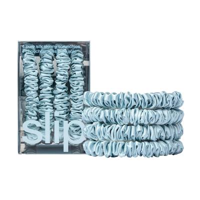 Slip Pure Silk Skinny Scrunchies Haarschmuck Sky Blue Image