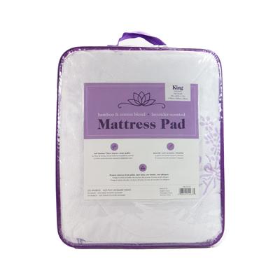 Arkwright Home Lavender Scented Mattress Pad Twin White (P-MP-LAV-TW) 1/EA Mattress Pads