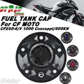 Tappo del serbatoio del carburante in alluminio con tappo rapido per moto per CF MOTO CF250-6/V 1000 Conceppt/800NK Coperchio del serbatoio della benzina Airbox a sgancio rapido