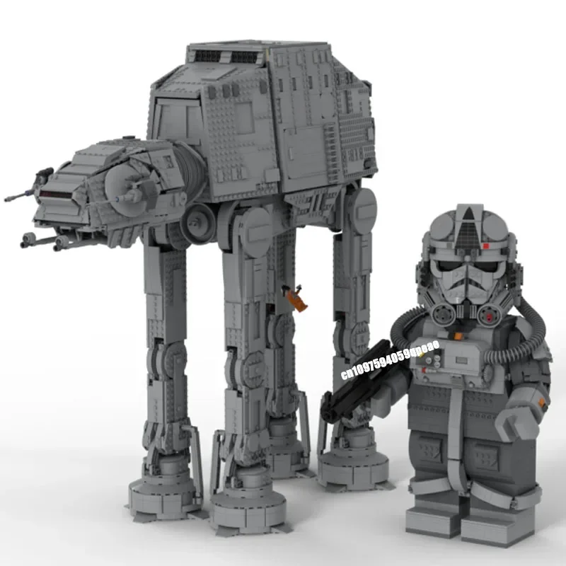 Neuer Star Battle Film Moc Miniaturfigur Baubare Megafigur Modell Benutzerdefiniertes Puzzle Diy Kreative Ideen KidToy Geburtstagsgeschenk Image