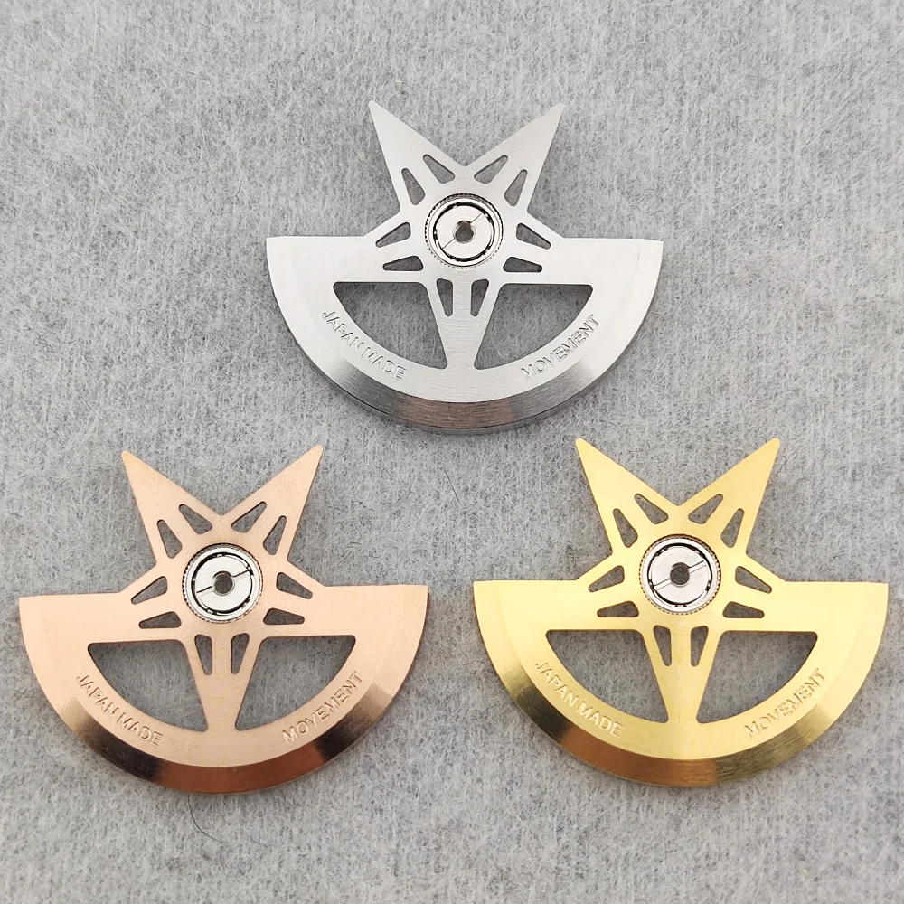 NH35 Bewegung Rotor Hammer Pentagramm für NH36 NH38 NH39 NH35 Bewegung Oszillierende Gewicht Hammer Rotor Uhr Teile Ersatz Image