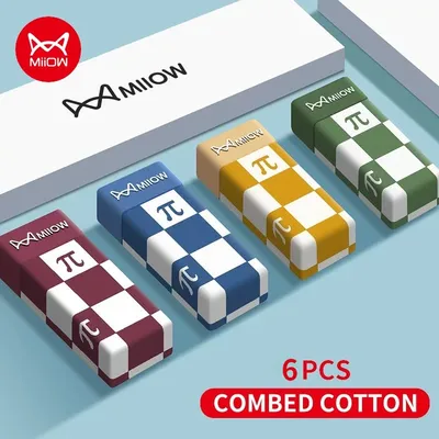 MiiOW 6Pcs Baumwolle männer Unterwäsche Boxer Antibakterielle Schritt Männer Unterhose Weichheit Atmungsaktive Höschen Plaid Männer Boxershorts Image