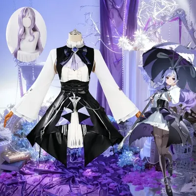 Spiel Zenless Zone Zero Cosplay Vivian Kostüm Vampir Kleid Uniform Anzug Damen Rollenspiel Halloween Hochwertige Anime Outfits Image