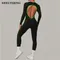 Tuta sportiva Tuta da donna Tuta da allenamento Abbigliamento da palestra Pagliaccetto da corsa Fitness Abbigliamento sportivo a maniche lunghe Set da yoga Abbigliamento sportivo