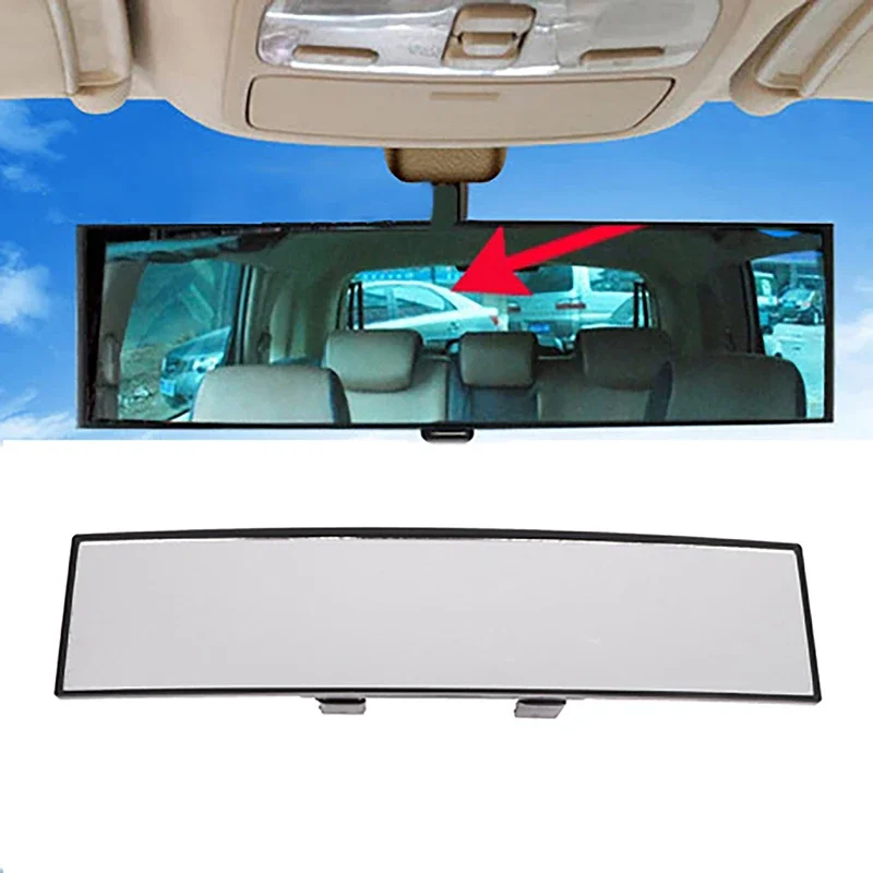 Auto Baby Spiegel Rückspiegel Weitwinkel Panorama Unterstützende Anti-glare Große Vision Innen Monitor Auto Universal Image