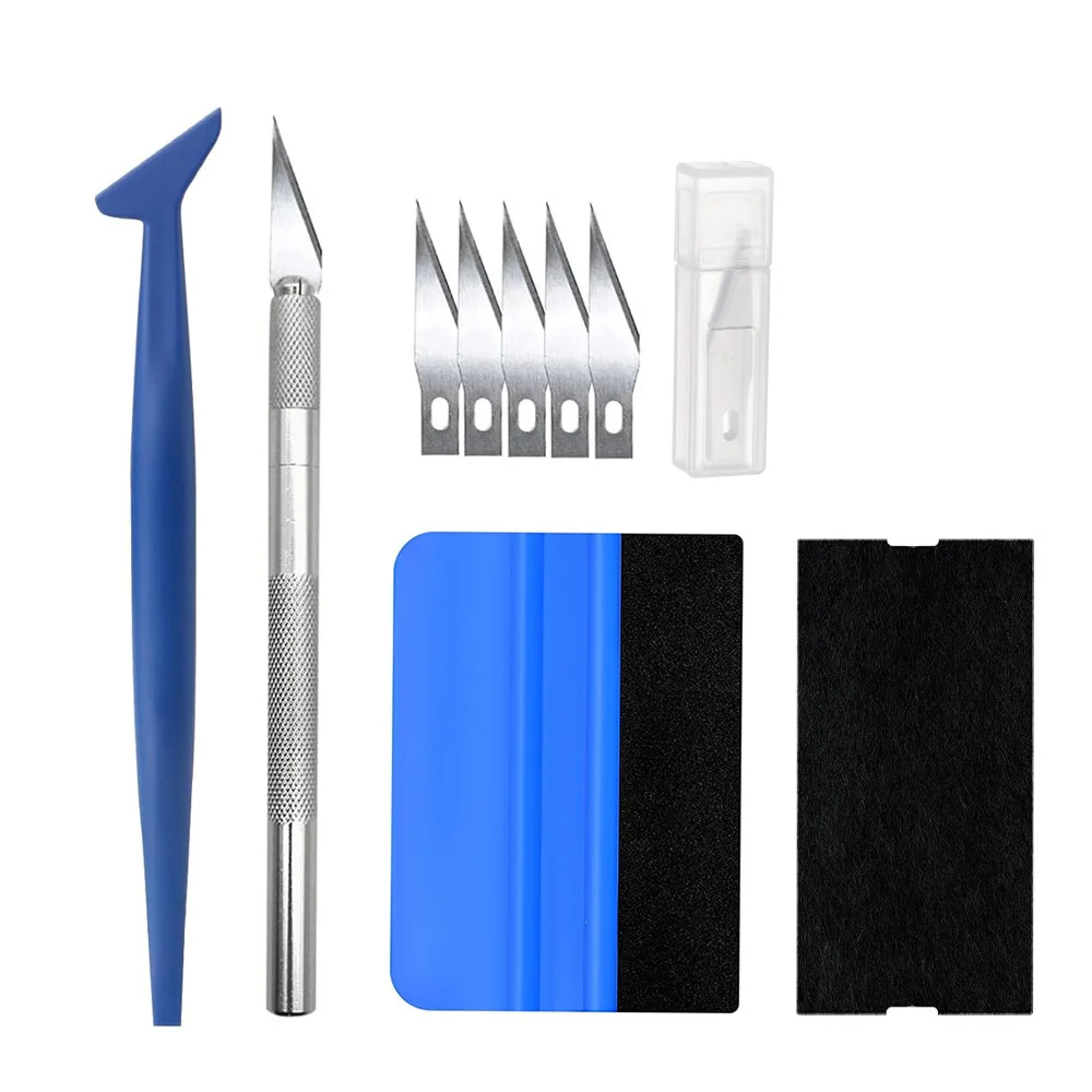 Window Tint Kit for Cars Vinyl Wrap Tools Vehicle Glass Protective Film Wrapping Set Window Tint Tools Car Film Kit Squeegee