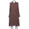 Tom Tailor Damen Kleid, Gr. 50, braun, Viskose