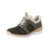 Sneaker RIEKER "Rieker Sneaker Textil", Damen, Gr. 36, grün (moos), Textil, casual, Schuhe