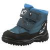 Winterboots SUPERFIT "HUSKY WMS: Mittel", Kinder, Gr. 23, blaugrau, schwarz, Polyester, Textil, casual, Schuhe, Snowboots mit wasserdichtem GORE TEX, Größenschablone zum Download
