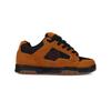 Sneaker DC SHOES "DC Coiler", Gr. 7(39), braun (braun, schwarz), 42.52% Leder, 34.74% Synthetikmaterial, 22.74% Polyester, Schuhe