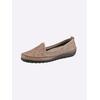 Ballerina GEMINI, Damen, Gr. 38, braun (camel), Glattleder, sportlich, Schuhe