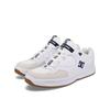 Skateschuh DC SHOES "Kalynx Zero", Gr. 7,5(40), weiß (weiß, blau), Obermaterial: Leder (Kuh) / Futter: Textil / Außensohle: Gummi, Schuhe