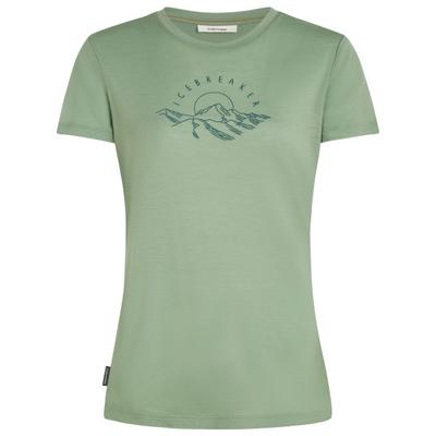 Icebreaker - Women's Merino 150 Tech Lite S/S Sunrise Summit - Merinoshirt Gr S grün Image