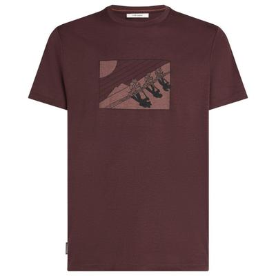 Icebreaker - Merino 150 Tech Lite S/S Tee In The Wild - Merinoshirt Gr M braun Image