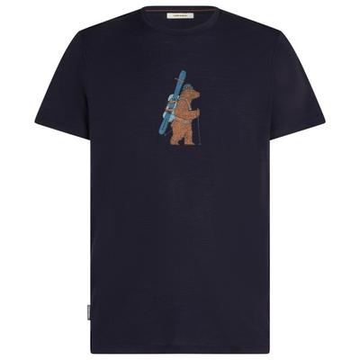 Icebreaker - Merino 150 Tech Lite S/S Tee Bear Tour - Merinoshirt Gr S blau Image