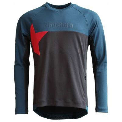 Zimtstern - Bulletz Shirt L/S - Radtrikot Gr S blau Image