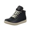 Schnürstiefelette HUSH PUPPIES "Hush Puppies Stiefelette Leder", Damen, Gr. 38, blau (navy), Leder, casual, Schuhe