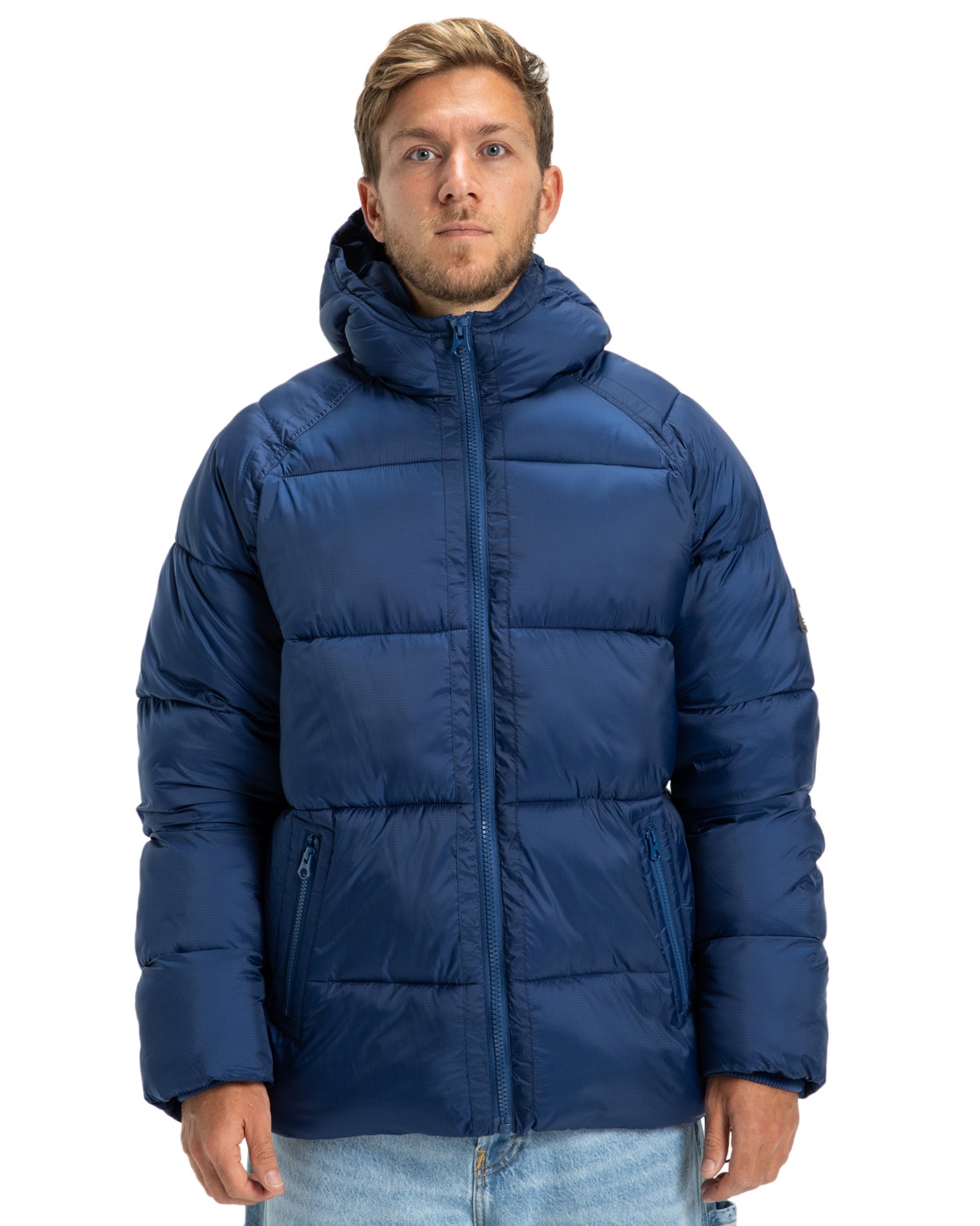 Outdoorjacke DC SHOES "Cantera", Herren, Gr. M, blau (estate blau), 100% Nylon, Jacken