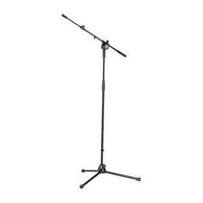 K&M 25600 Microphone Stand with Telescoping Boom (Black) 25600-500-55