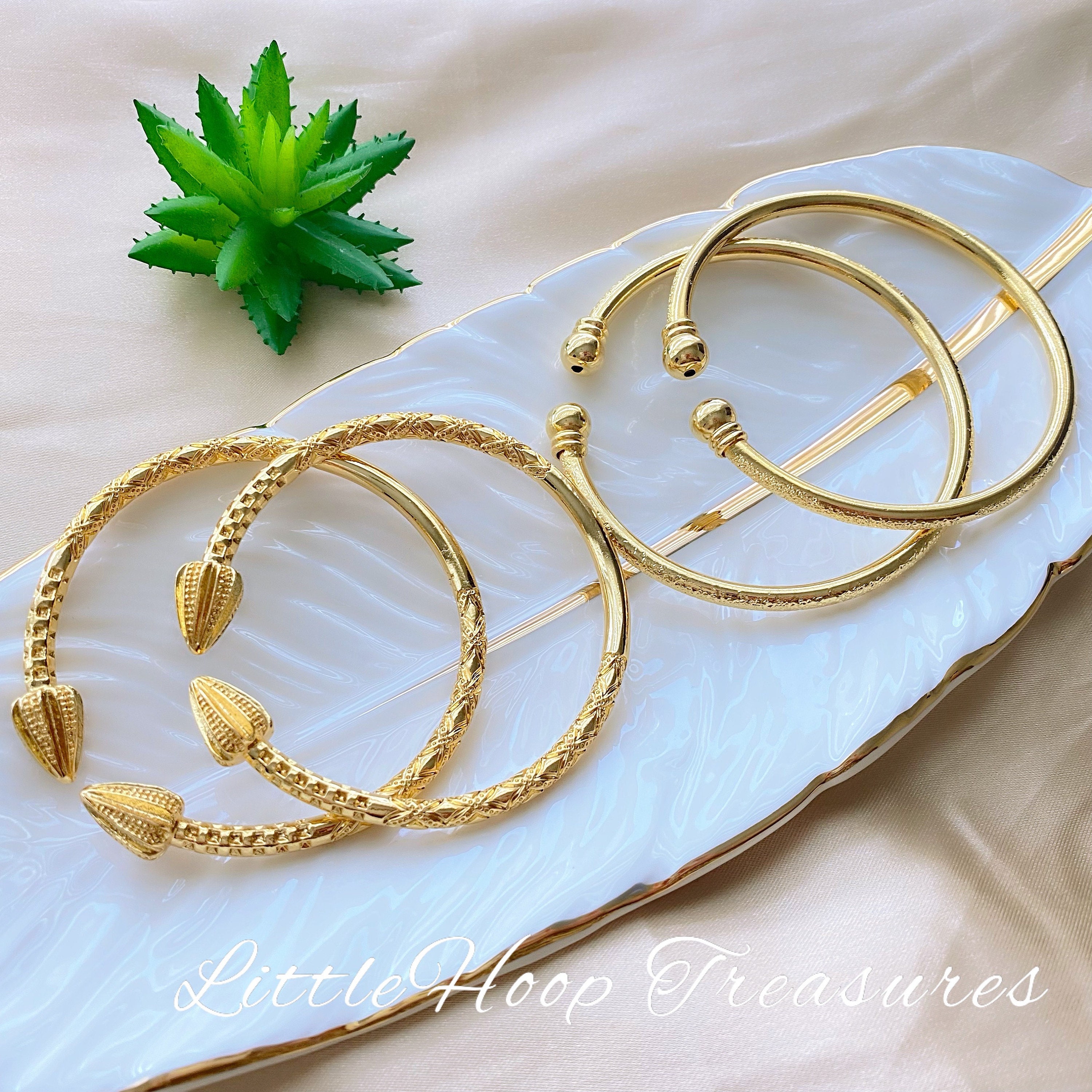 Bracelet-jonc plaqué or 24 carats pour femme | réglable pour femme | Bracelet-jonc en or pour femme | Bracelet jonc | Bracelet jonc Dubaï en or | Brac