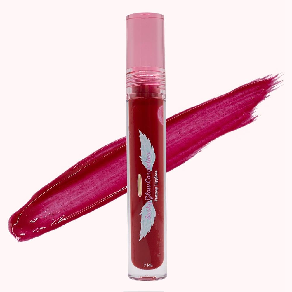 Gloss à lèvres Bloodsucker - Gloss Vampy - Gloss à lèvres pigmenté - Gloss à lèvres rouge - Gloss végétalien - Gloss - Brillant à lèvres - Gloss hydra