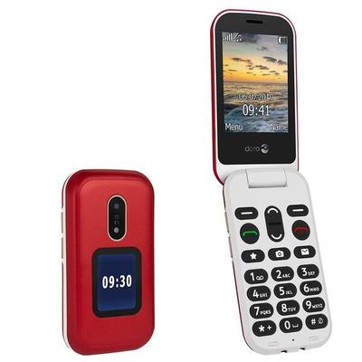 DORO GMBH Großtasten-Handy »6060« rot, 5.7x10.6x2.1 cm