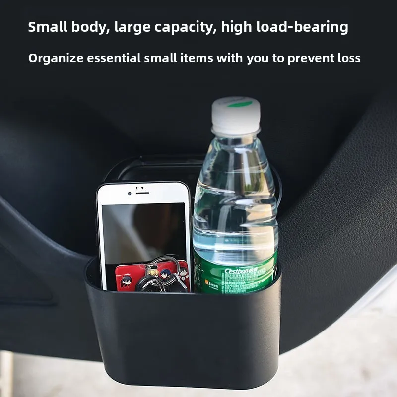 Für BMW 3er E90 Limousine E91 Touring E92 Coupé E93 Cabrio-Auto-Mülleimer mit Deckel zum Aufhängen, auslaufsicheres Mülleimer-Zubehör Image