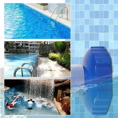 Swimming Pool Vacuum Hose Adapter - Compact and Safe Pump Connector for Efficient Swimming Pool Cleaning System Accessories