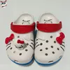 Sommer Kinder Höhle Schuhe Hausschuhe Sandalen Hallo Kitty Druck Eltern Kind Outdoor Strand Freizeit Schuhe Anti Slip Geschenk