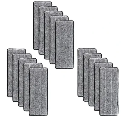 2025NEW Microfiber Mop Pad Replacement Microfiber Washable Spray Mop Dust Mop Household Mop Head Cleaning pad grey color