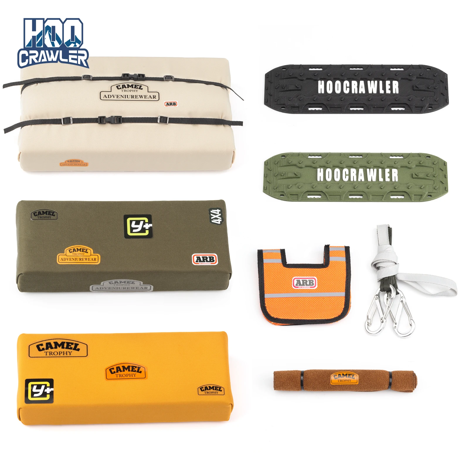 Kabel Sicherheit Flagge Escape Board Klettern Auto Unterfahrschutz für 1/18 1/12 Rc Craw Trx4 Bronco Wpl D12 MN82 SCX10 90046 Image