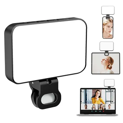 Mobile Phone Fill Light Rechargeable RGB LED Straight Pocket Video Photography Lighting On For Mobile Phone Make Up Fill Light