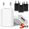 5Pcs EU Plug USB Wall Charger Universal 5V 1A Mobile Phone Charger Power Adapter For Mobile Phone
